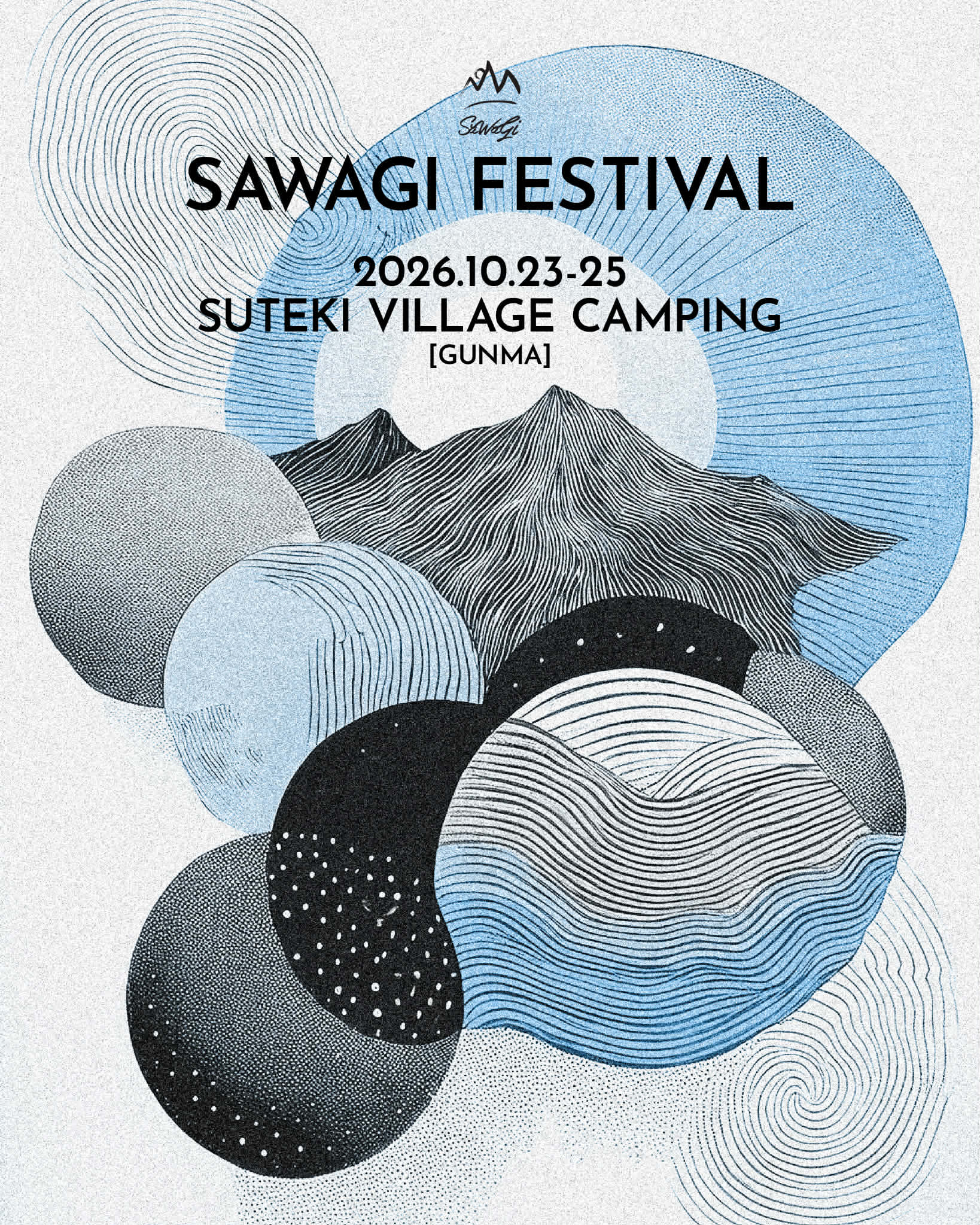 SAWAGI FESTIVAL 2026.10.23-25 SUTEKI VILLAGE CAMPING [GUNMA]